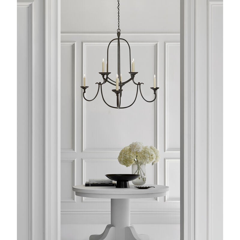 Chapman & Myers Flemish Large Chandelier by Visual Comfort Signature